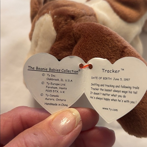 Vintage 1997 & 1998 Ty  Beanies  Dog  & Cougar - Picture 6 of 8